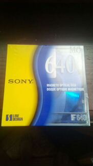 Магнитооптический диск sony MO 640 Mb