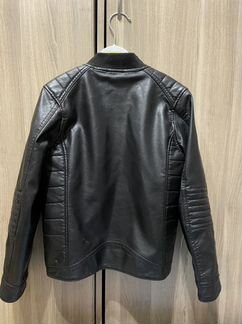 Кожаная куртка HM 7-9 лет