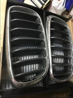 Решетка ноздри для BMW X5 f15 хром