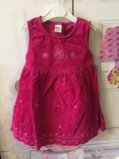 Платье вельветовое next 3-4 года