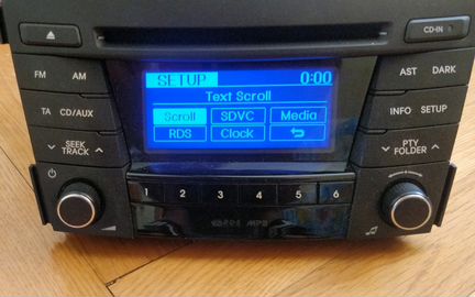 Штатная магнитола i40 hyundai ac100dfees