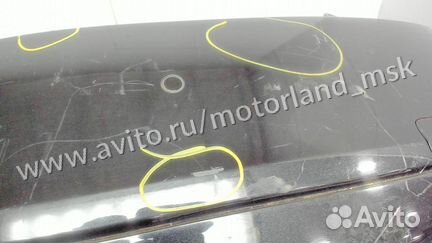 Бампер задний Chevrolet Cruze, 2010