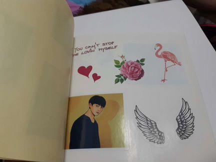 The Army of K-pop stickers-2 (стикеры с BTS)
