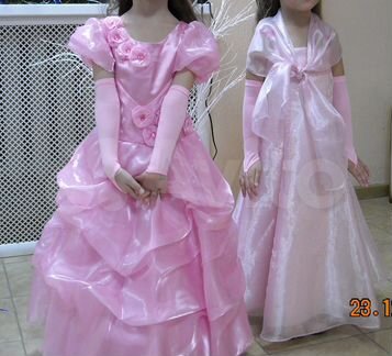 Нарядные бальные платья