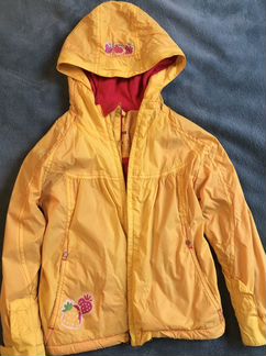 Ветровка и флисовая кофта для девочки 104