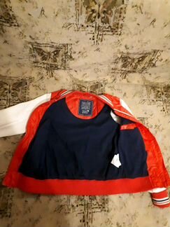 Ветровка (бомбер) для девочки, 128 см