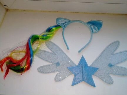 Платья эквестрийских девчонок Радуга и Пинки