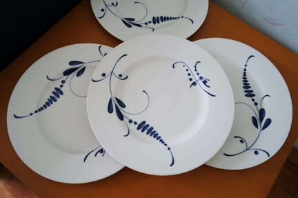 Новые обеденные тарелки Villeroy & Boch 4 шт