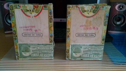 Коробка от сигар Ромео и Джульета(Romeo y Julieta)