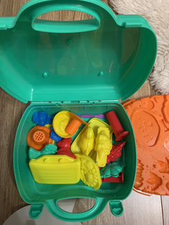 Crayola/ Play doh Набор для лепки Dino world. Как