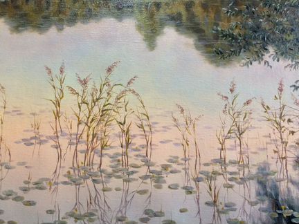 Сумерки. Холст, масло