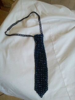 Галстук из бисера
