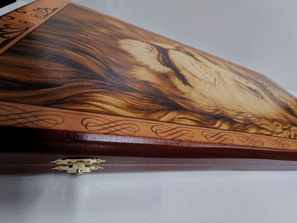 Нарды 2в1 большие