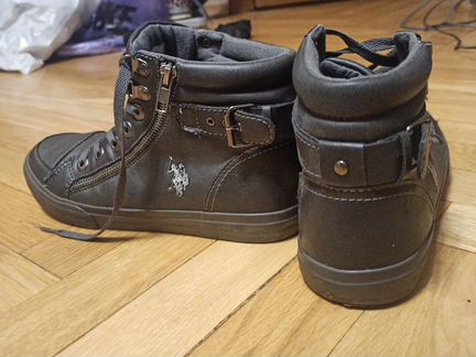 Кеды высокие US Polo оригинал