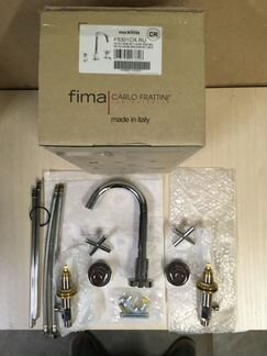 Смеситель для раковины на три отверстия fima carlo