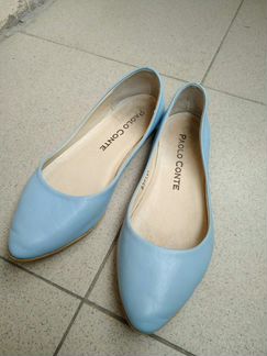 Балетки натуральная кожа