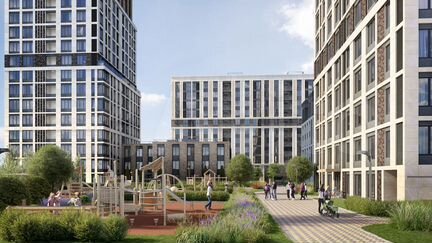 1-к квартира, 51.1 м², 15/21 эт.