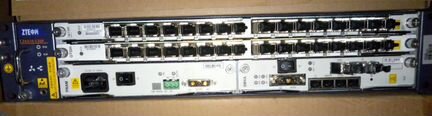 ZTE C320 smxa/3 pram 2х gtgh шасси 32 порта gpon